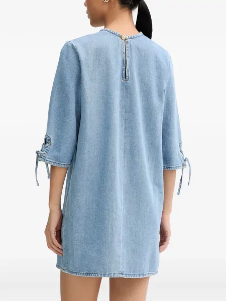 Rochie din denim Sessun albastru