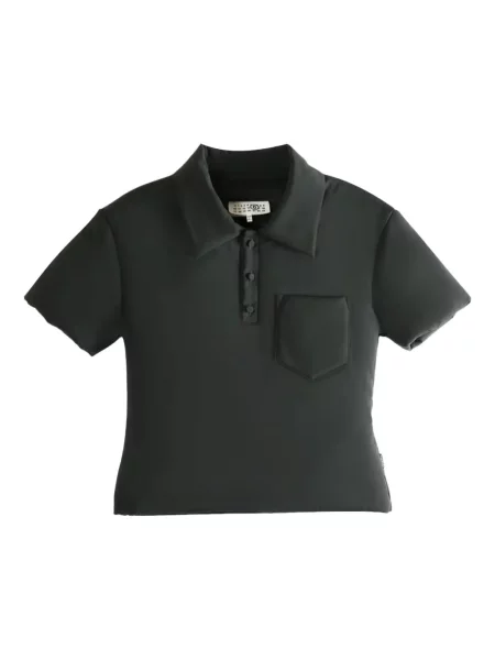 Polo Mm6 Maison Margiela ocieplane czarne