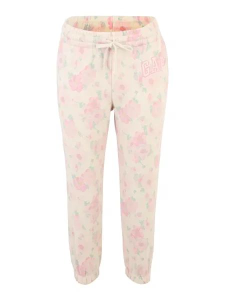 Gap Petite Pantaloni HERITAGE crem / deschis / verde pastel / roz pastel galben