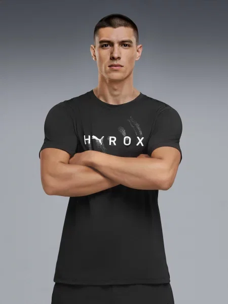 Термо спортивная футболка Puma черная