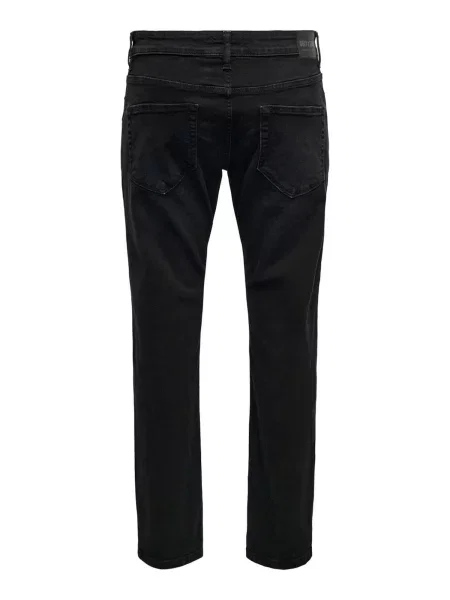 Only & Sons Jeans ONSWEFT denim negru