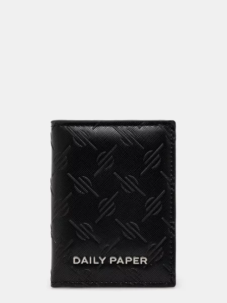 Daily Paper portofel Kidis Monogram Wallet negru