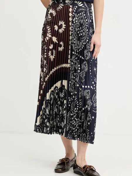 Weekend Max Mara fustă MILORD maxi evazați albastru