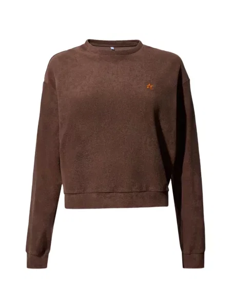 Hanorac Perfect Moment cu broderie maro