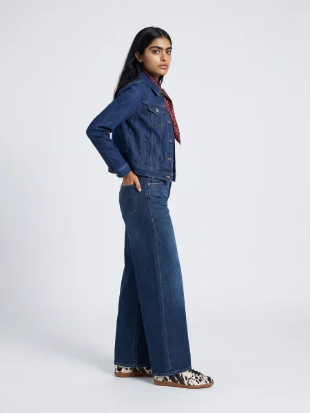 Blugi cu picior larg Levi's® albastru