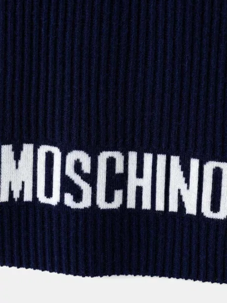 Moschino fular pentru bărbați cu lână