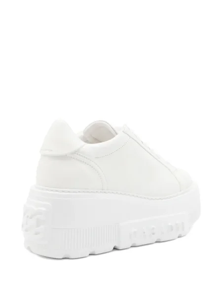 Sneakerși Casadei din piele alb