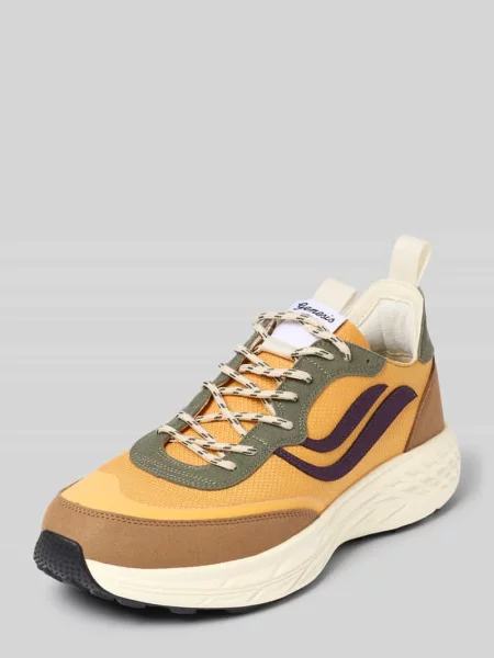 Sneakersy z detal z logo model Hike' Genesis beżowe