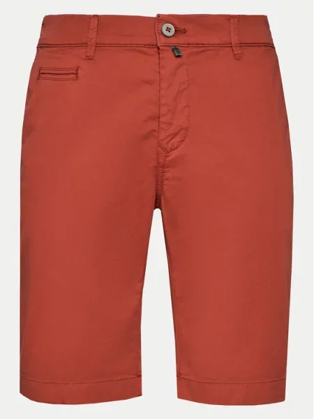 Kratke hlače iz tkanine Pierre Cardin rdeča
