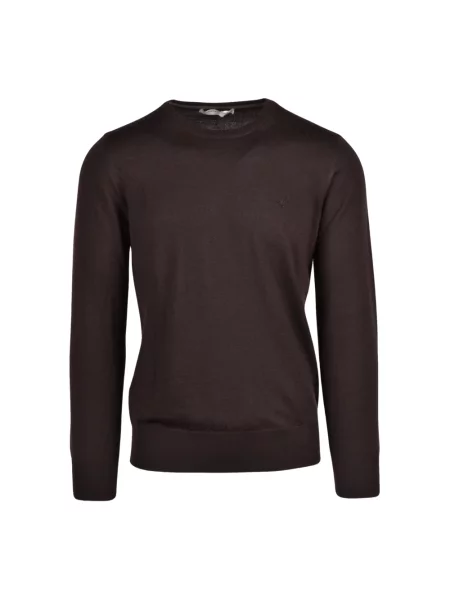 Sweter Brooksfield wełniany brązowy