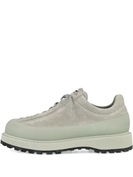 Botine Stone Island cu șireturi din piele de căprioară cu strasuri