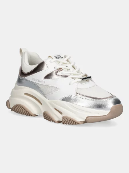 Sneakerși Steve Madden alb