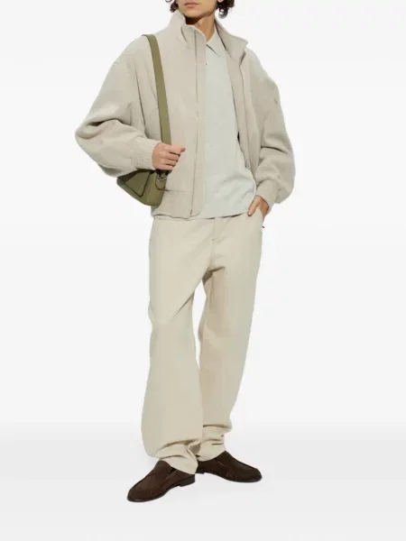 Gulerat tricou polo Jacquemus gri