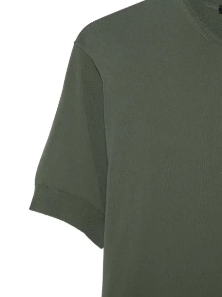 Tricou Low Brand tricotate verde