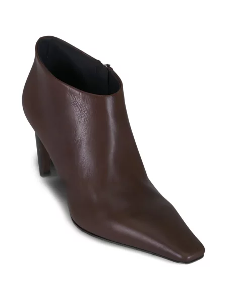 Botine Brunello Cucinelli din piele maro