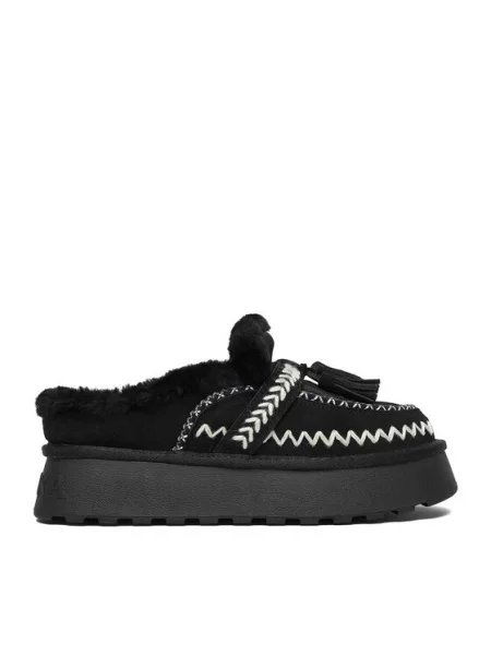 Дутики Badura со стразами черные