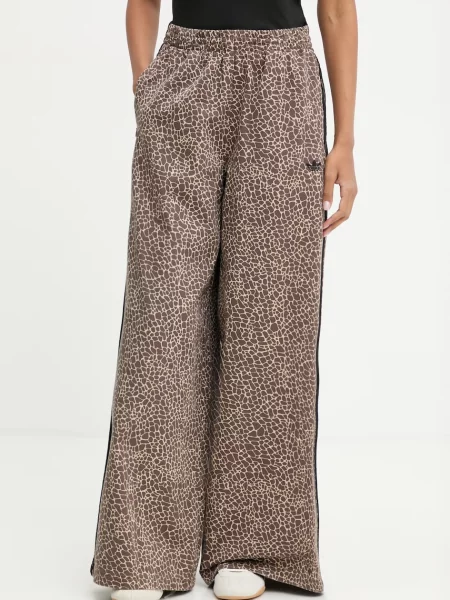 Hlače adidas Originals rjava