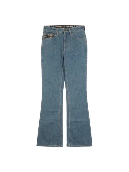 Jeansy dzwony Burberry niebieskie