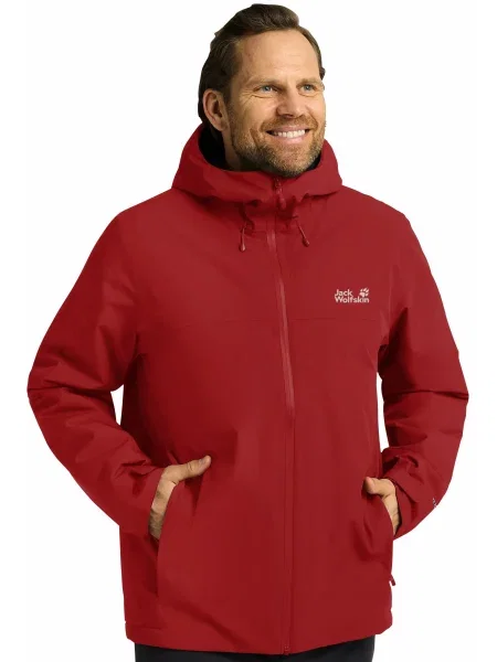 Куртка Jack Wolfskin красная