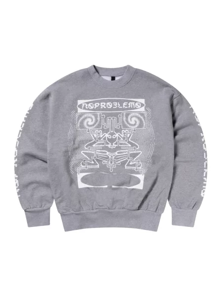 Bluza No Problemo szara