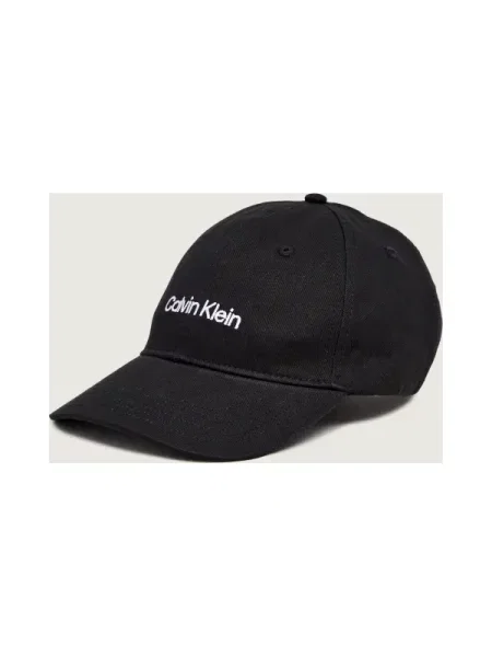 Calvin Klein Șapcă / alb negru