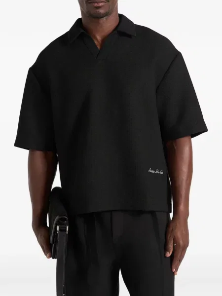 Tricou polo Manière De Voir negru