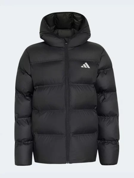 Adidas prešívaná bunda detská čierna