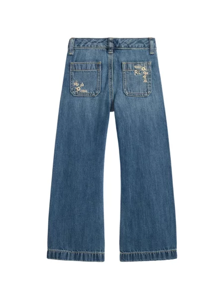 Gyerek kiszélesedő farmer Polo Ralph Lauren kék