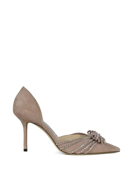 Pantofi cu toc Jimmy Choo cu funde