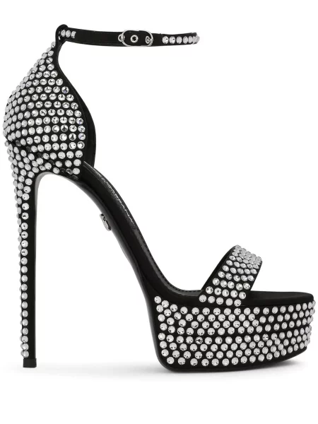 Sandale Dolce & Gabbana cu platformă negru
