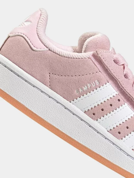 Adidas Originals Детски кожени маратонки CAMPUS розово