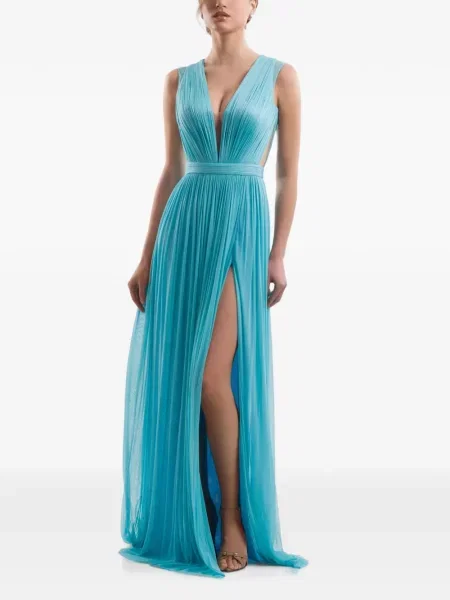 Rochie maxi Imroska albastru