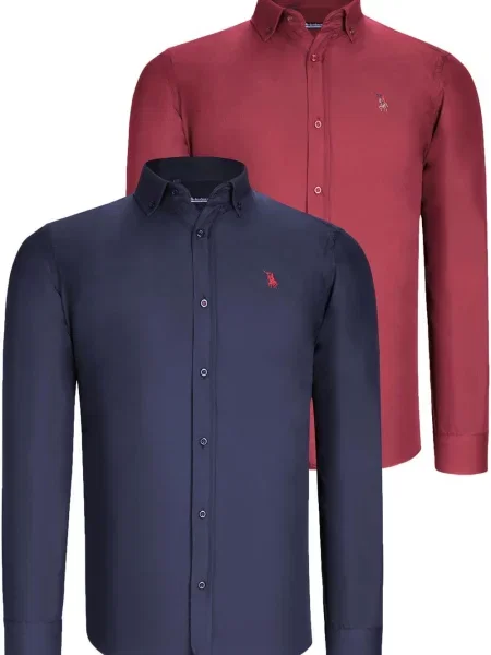 Риза Dewberry синьо