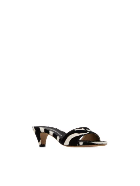 Klapki mules Ferragamo skórzane