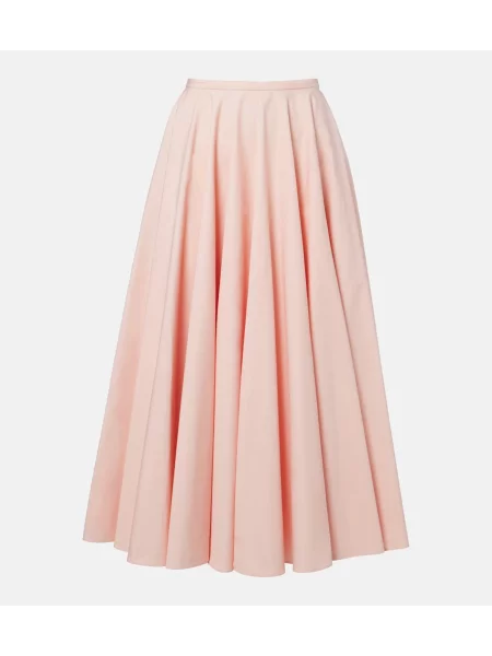 Fustă midi Givenchy roz