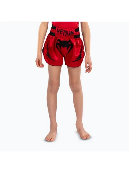 Venum Inferno Muay Thai Jr детски шорти за тренировка червени