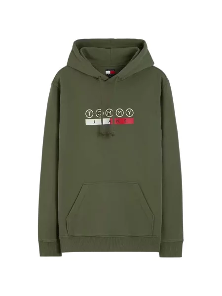 Mikina Tommy Hilfiger zelená