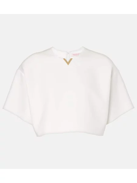 Cropp top Valentino alb