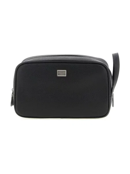 Torba Dolce And Gabbana skórzana czarna