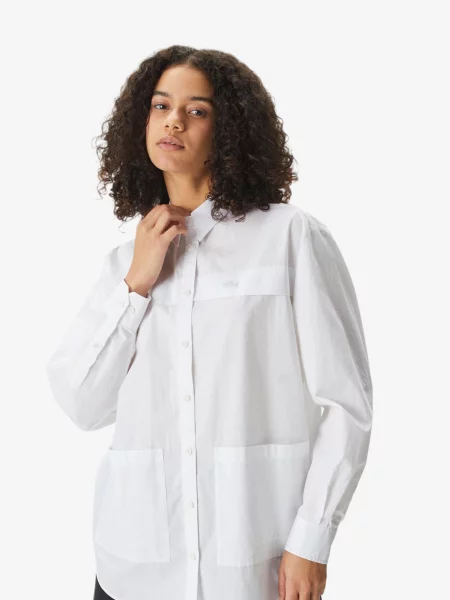 Сорочка Lacoste біла