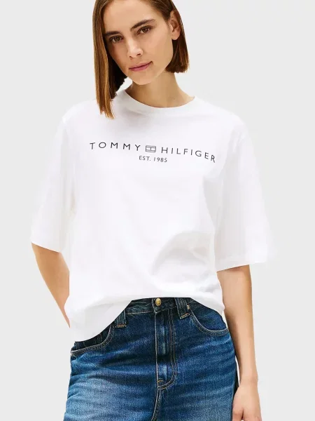 Футболка Tommy Hilfiger біла