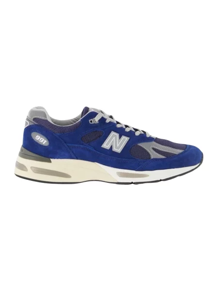 Sneakersy New Balance zamszowe niebieskie