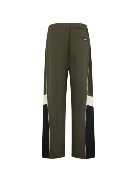 Pantaloni Nahmias alergare verde
