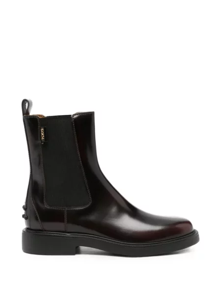 Botine Tod's din piele maro