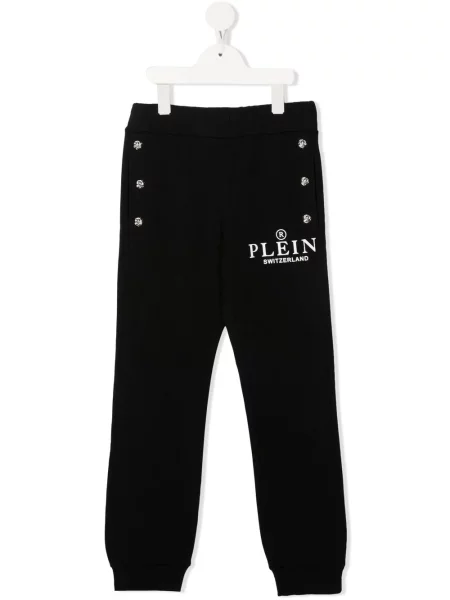 Spodnie dziecięce Philipp Plein czarne