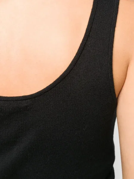 Top Co tricotate negru