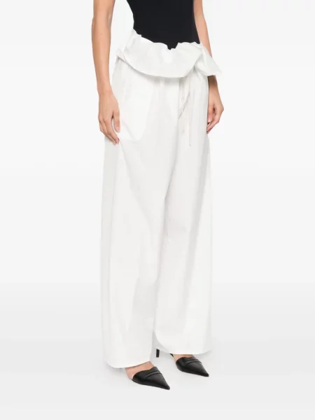 Pantaloni Wardrobe.nyc alb