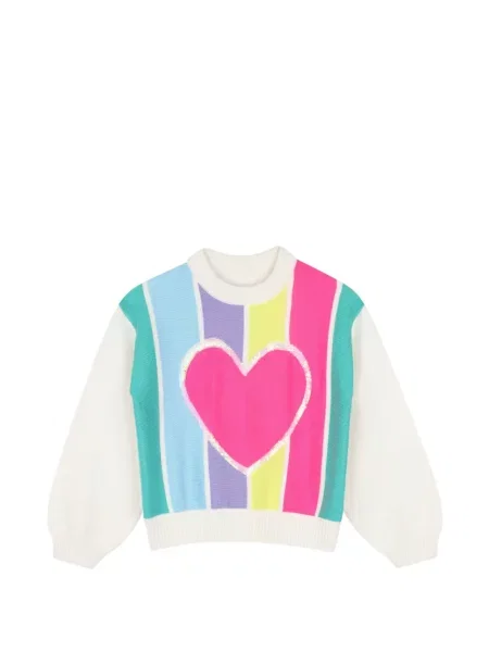 Sweter dziecięcy Billieblush biały