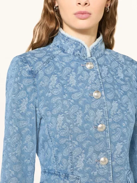 White Label Marynarka Ludowa blau biała