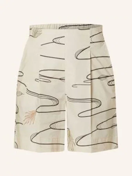 Mm Šortky Agito krémová/ tmavě hnědá